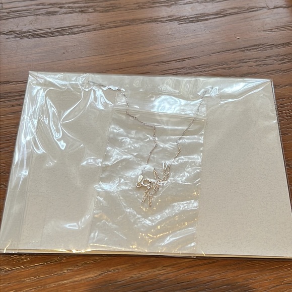 NWT Sterling Silver Peace Sign Necklace - Picture 3 of 3